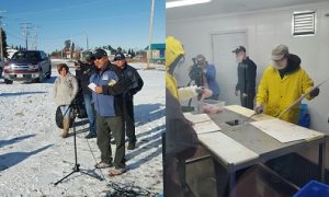 The grand opening of Northern Wild Fishery. Photo by David Nelson.